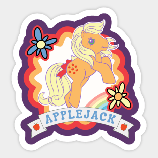 Applejack Pony Sticker